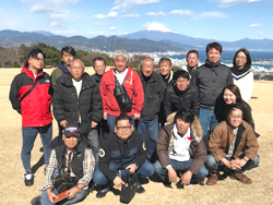 焼津慰安旅行 日本平にて